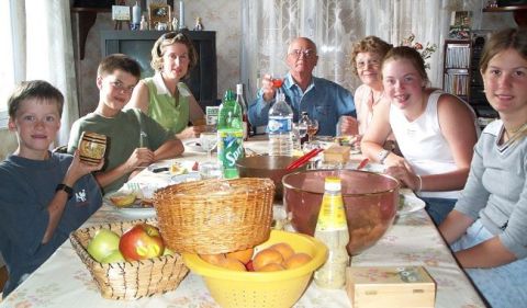  Juin 29 2000: Lunch chez les Paquelier