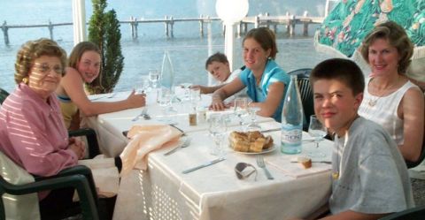 Juin 30 2000: Diner à l'Hotel du Lac d'Annecy
