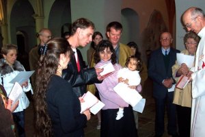 The ceremony of the Baptism