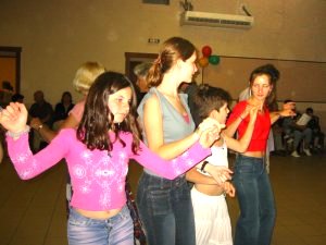 Youth dancing