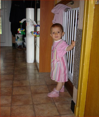 Justine, 16 months old. Already a little girl